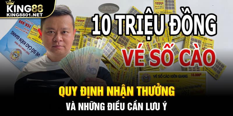 Quy định nhận thưởng và những điều cần lưu ý
